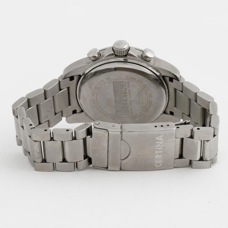CERTINA, DS Podium (100 m/330 ft), wristwatch, 40 mm, chronograph.
