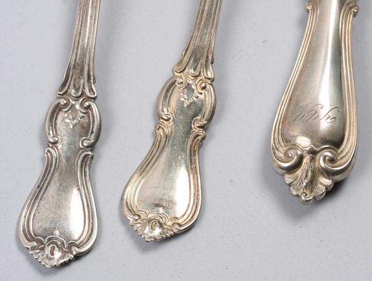BESTICK, 6 st, silver.