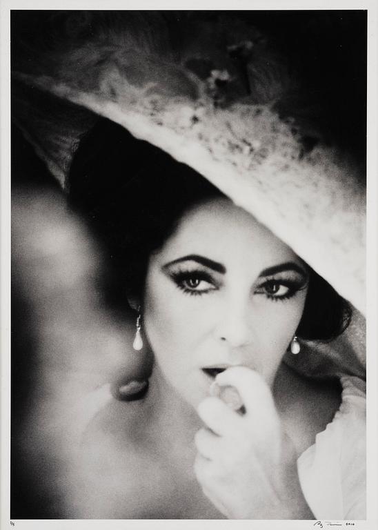 Firooz Zahedi, "Elizabeth Taylor, Vienna", 1976.