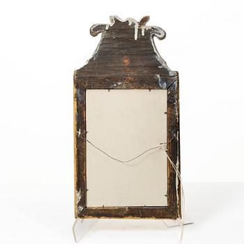 Mirror, folk art, circa 1800.