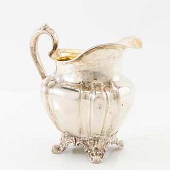 Gustaf Möllenborg mjölkkanna silver Stockholm 1846.
