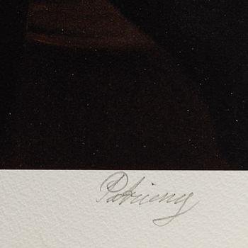 Johan Patricny, pigment print, signerat 10/90.