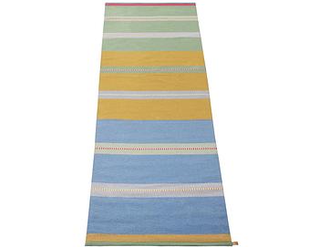 A flat weave runner carpet, Kasthall, Sweden, c. 340 x 83 cm.