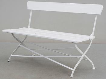 TRÄDGÅRDSSOFFA, sannolikt omkring 1900.