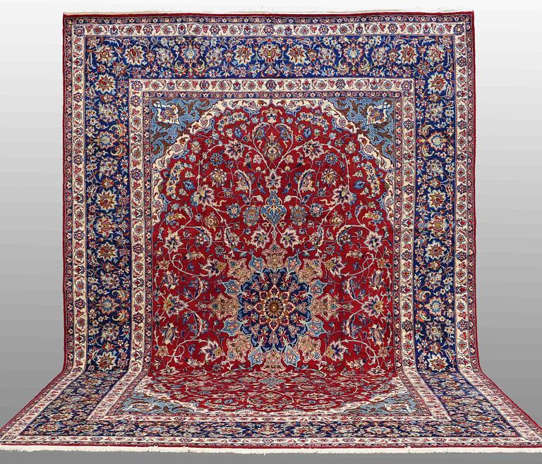 A carpet, Najafabad, around 500 x 340 cm.