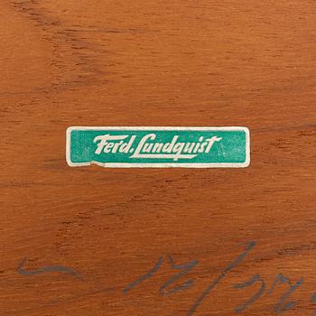 A mid 20th century trolley by Ferdinand Lundqvist, Gothenburg.
