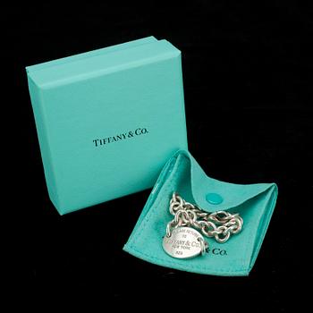 ARMBAND, sterling silver, Tiffany & Co., vikt 26,1 g.