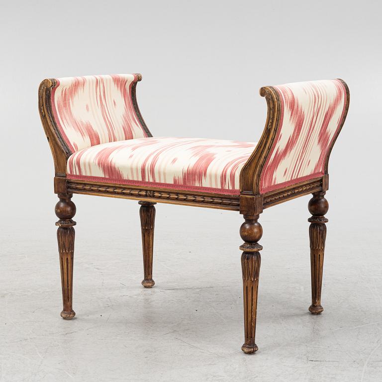 Banquet chair, Gustavian style, first half of the 19th century.