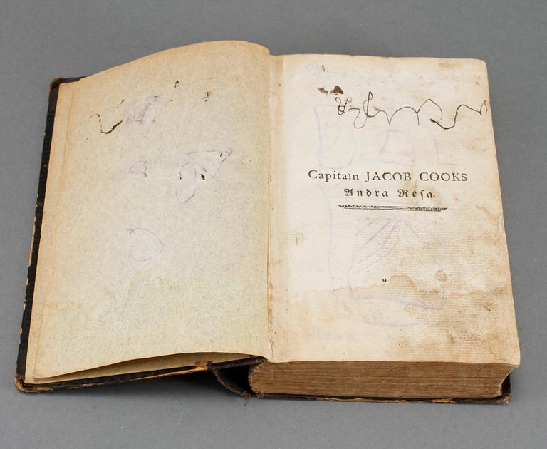 BOK, Sammandrag af Capitain Jacob Cooks Andra Resa, 1783.