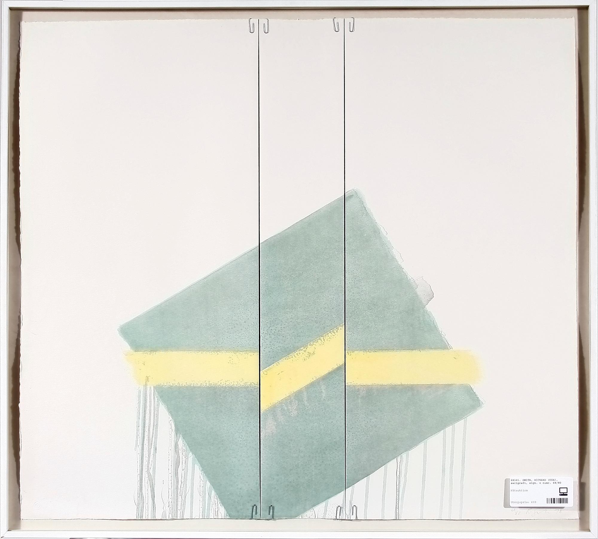 RICHARD SMITH, serigrafi, sign o numr 68/80.