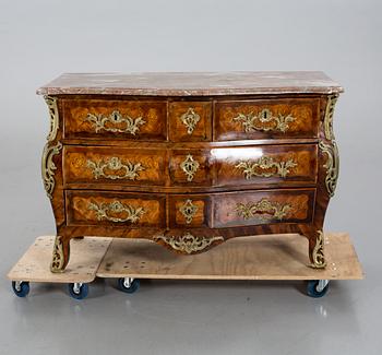 A Louis XV 18th century commode by Jean Lapie, master in Paris 1762.