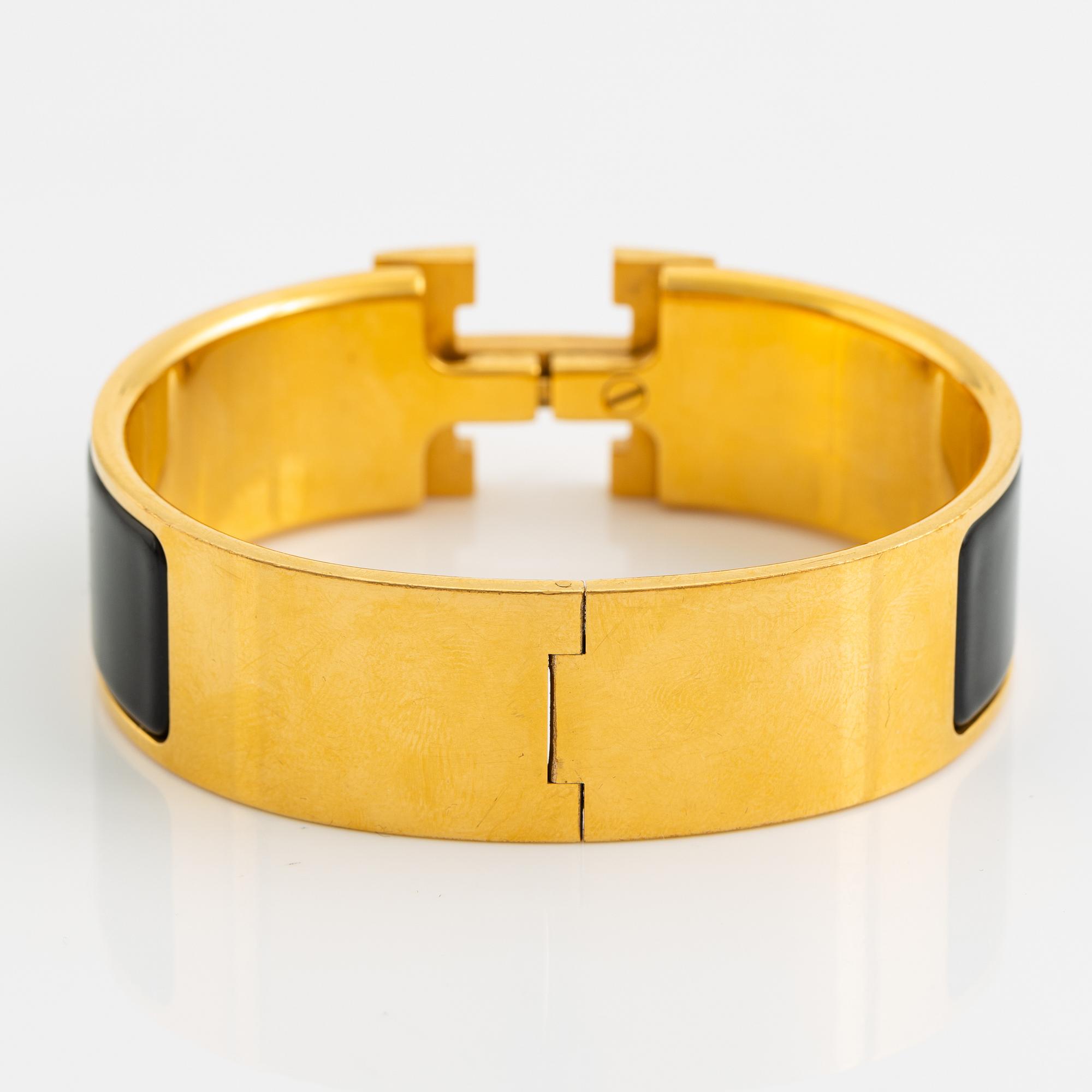 Hermès, "Clic Clac H", bangle, with box.