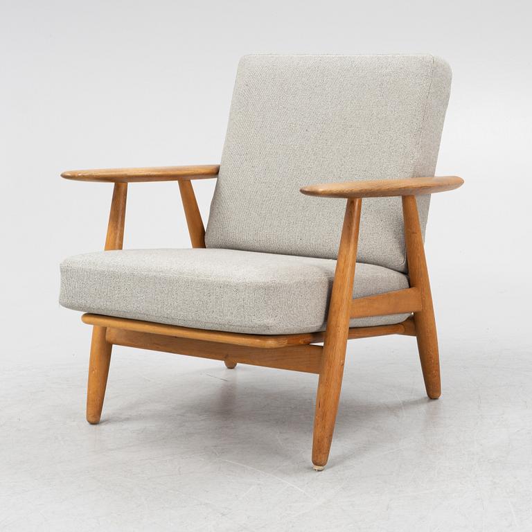 Hans J Wegner, a model 'GE 240/Cigarren' armchair, 1950's/60's.