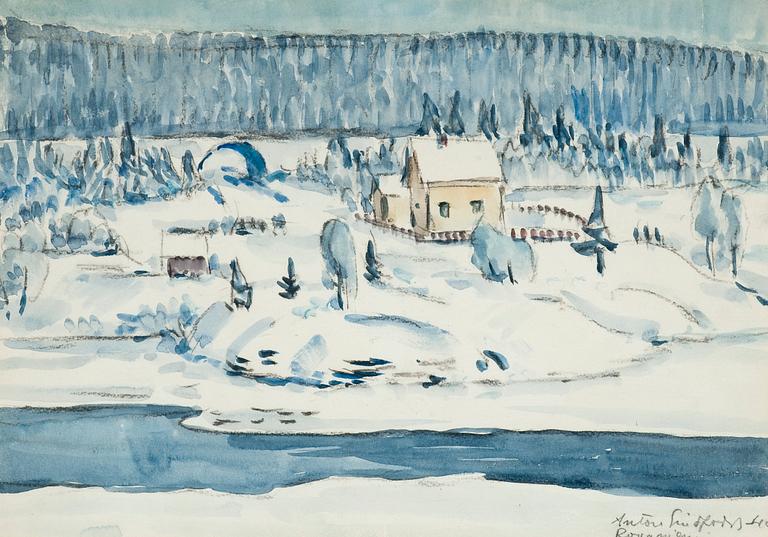 Anton Lindforss, A VIEW OF LAPLAND.