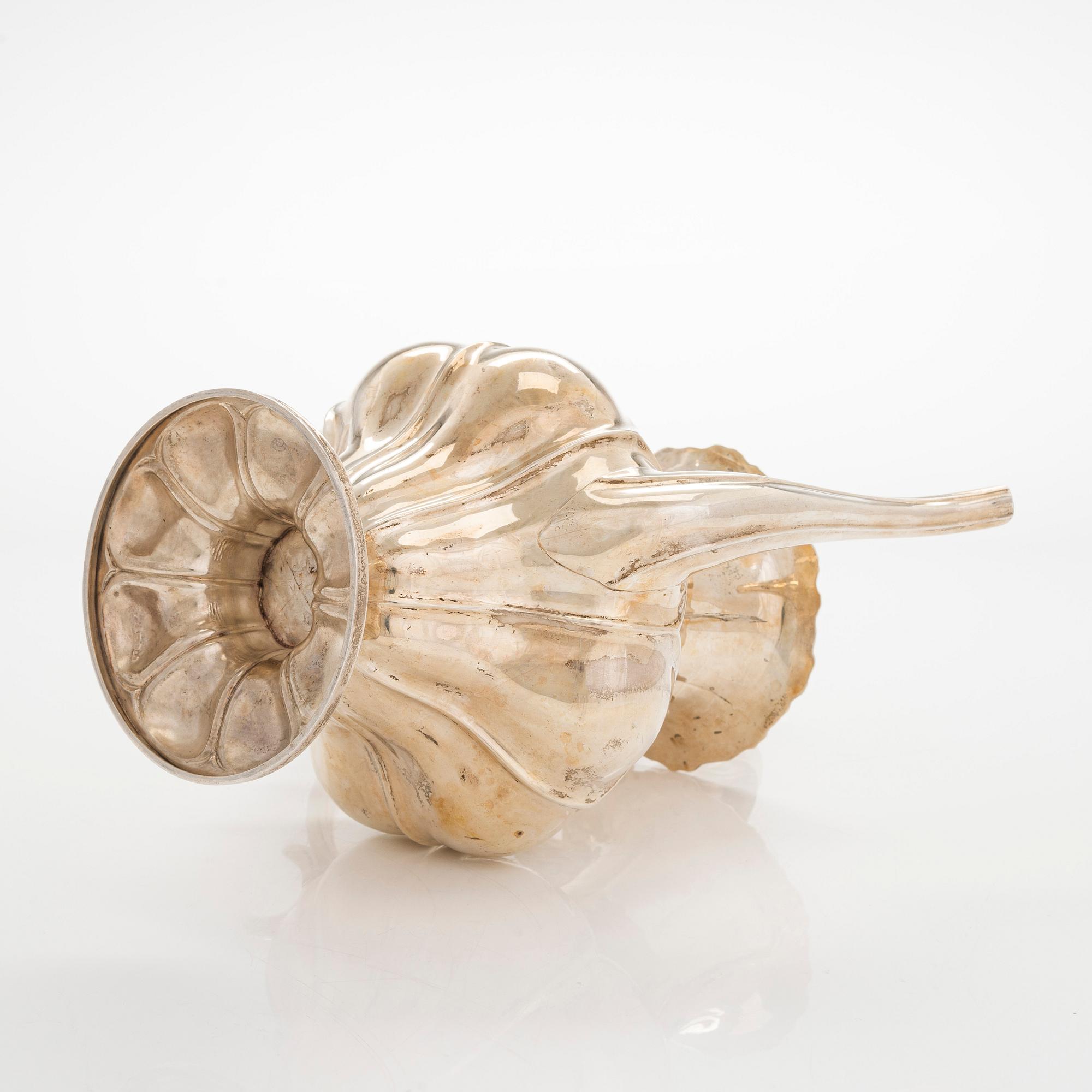 Kaffeservis, 3 delar, silver, Kultakeskus, Tavastehus 1928.