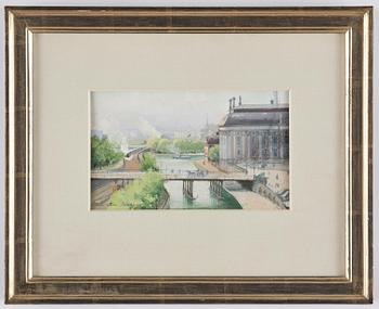 Anna Palm de Rosa, Vy mot Riddarhuset.