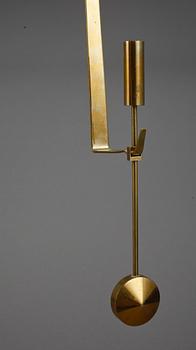 VÄGGLJUSSTAKAR, 3 st, Pierre Forsell, Skultuna.