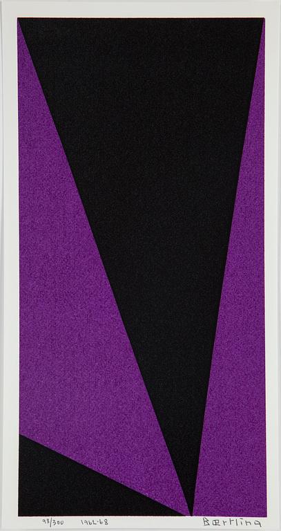 OLLE BAERTLING, "Sergoamarak", 1963, serigrafi, numrerad 98/300, dat. 1964-68.