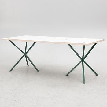 Per Söderberg, dining table, "NEB Dining Table", No Early Birds, Stockholm, 2021.