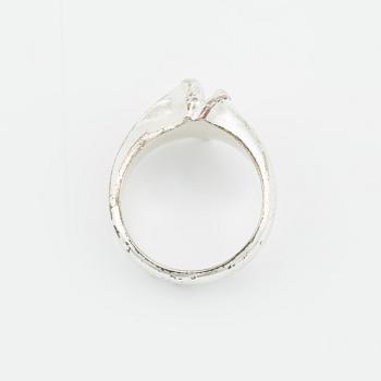 Lapponia, tre par örhängen, en ring och ett collier, silver.