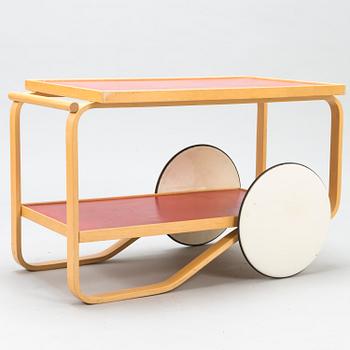 ALVAR AALTO, A mid-20th-Century tea trolley, model 98, for Artek.