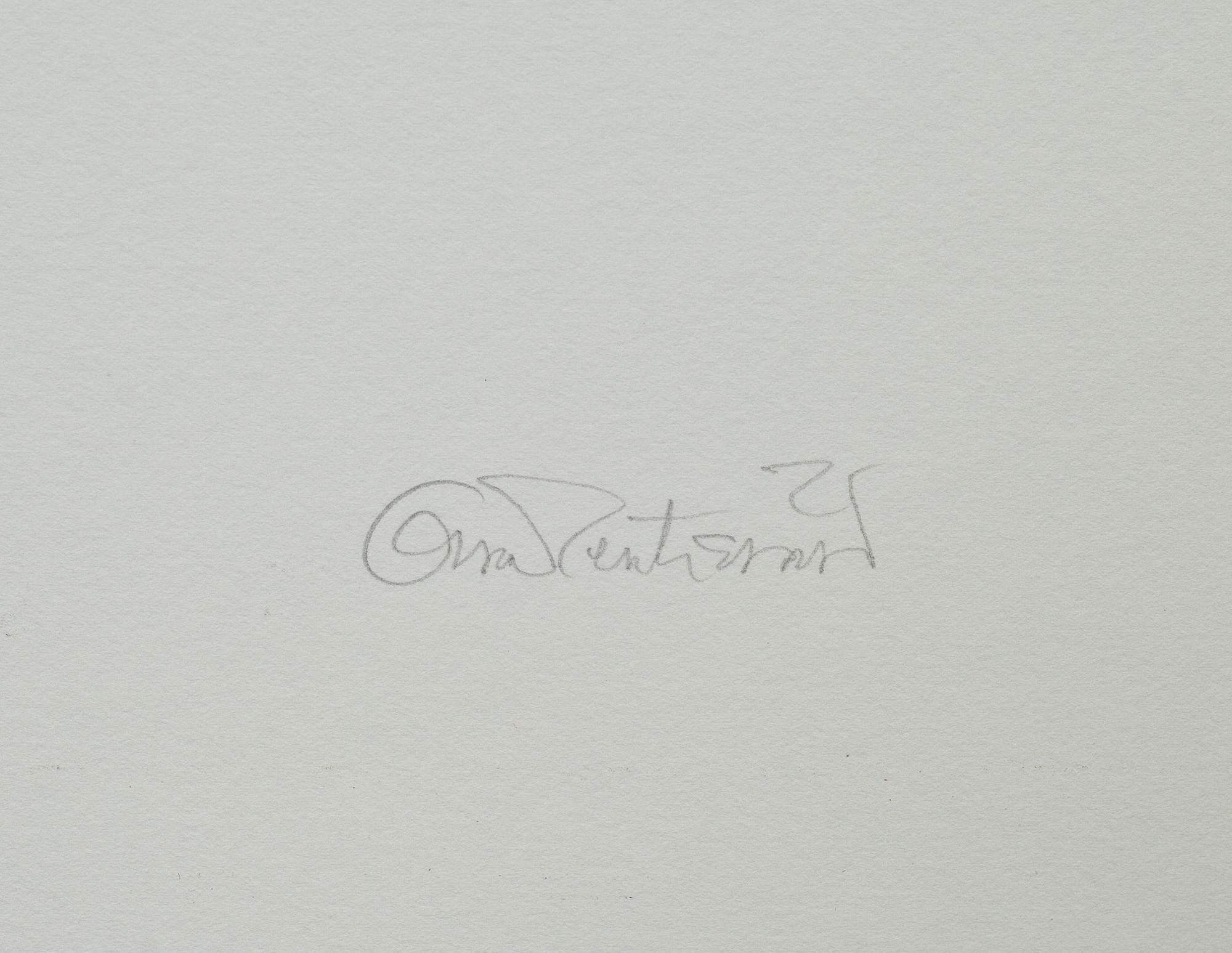 OSCAR REUTERSVÄRD, färglitografier, 2 st, signerade och numrerade 50 resp 71/200.