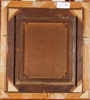 OKÄND KONSTNÄR, olja på duk, 1800/1900-tal.