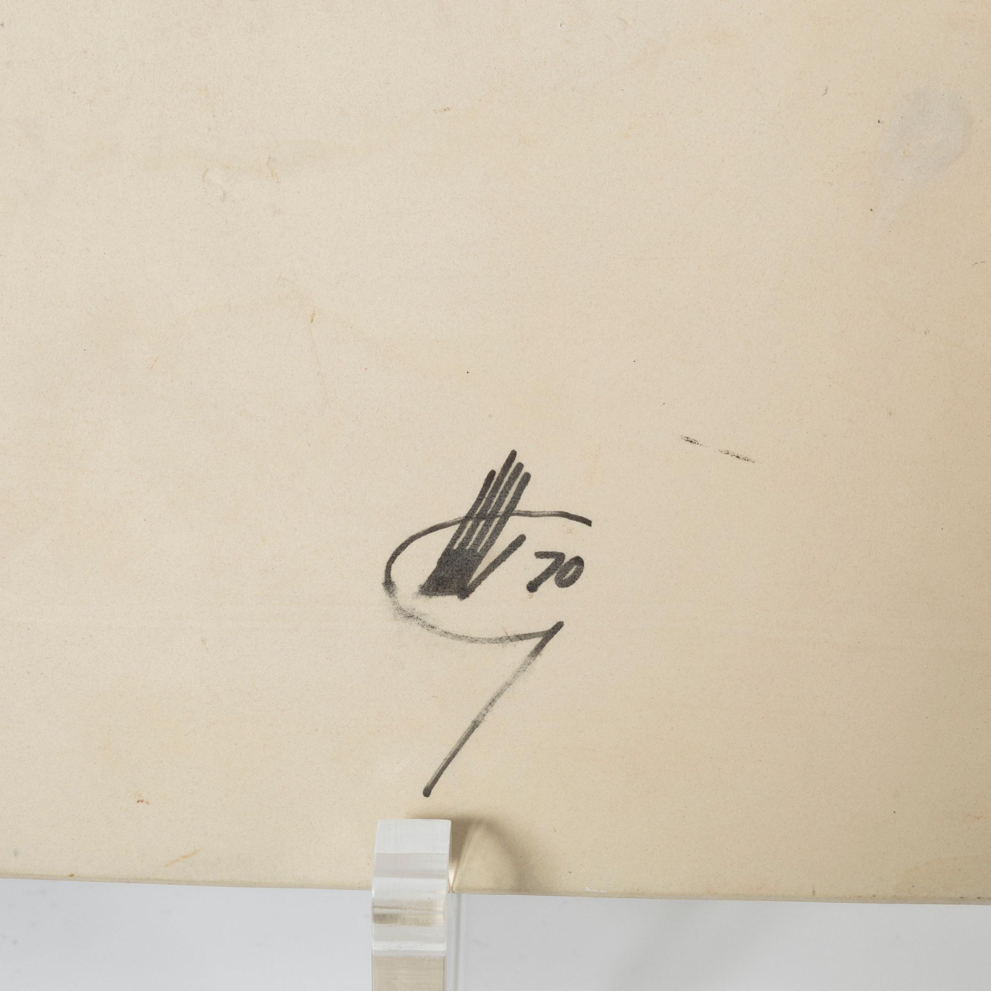 Claes Thell, three stoneware pieces, as well as a piece by Börje Skohg.