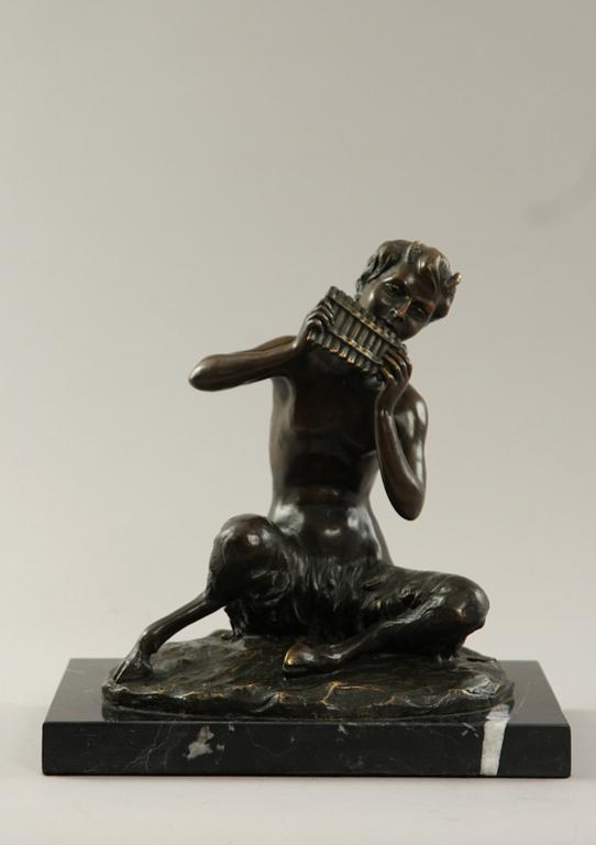 OKÄND KONSTNÄR, skulptur, brons, 1900/2000-tal.