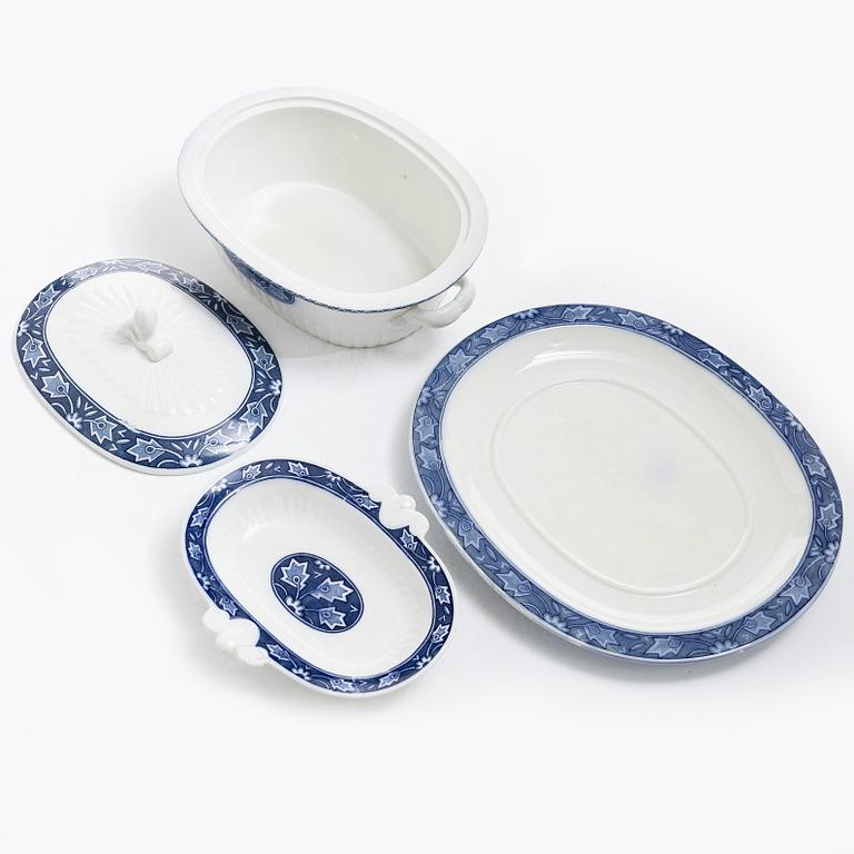 Wilhelm Kåge, A cream ware dinner service, Sweden, Gustafsberg, Wilhelm Kåge, Safir. (49 pieces).