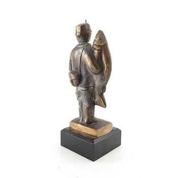 Sculpture Fisherman Borås foundry.