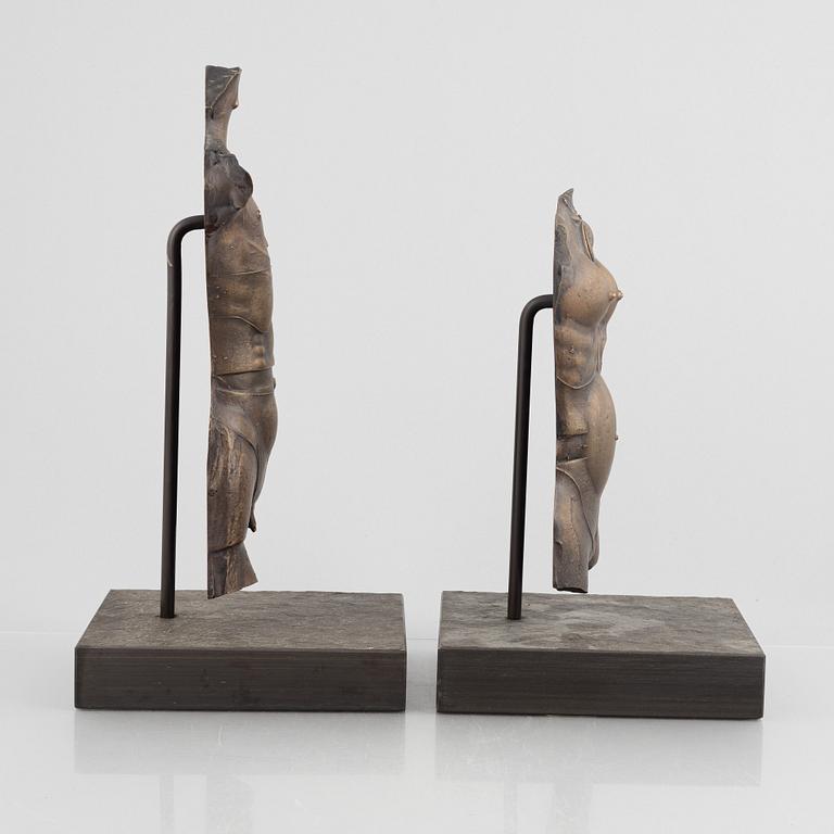 Paul Wunderlich, "Männlicher Torso"/"Weiblicher Torso".