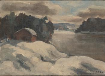 Jalmari Ruokokoski, Winter landscape.