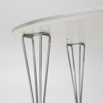 Bruno Mathsson & Piet Hein, dining table, “Superellips”, Fritz Hansen, Denmark, 1988.