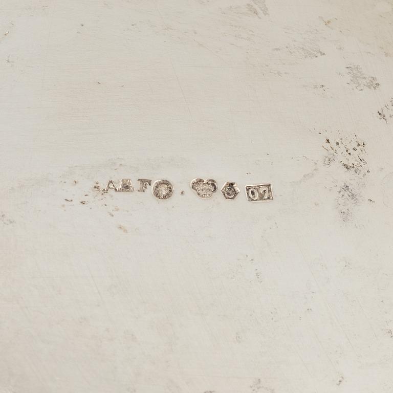 Kaffeservis, 3 delar, silver, gustaviansk stil, GAB, Stockholm, 1916.