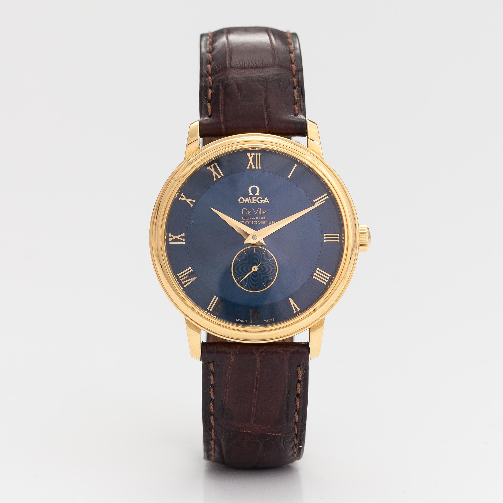OMEGA, De Ville, Prestige, co-axia, chronometer, wristwatch, 39 mm.