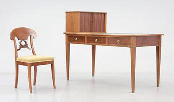 SKRIVBORD, sengustaviansk stil, tidigt 1900-tal.