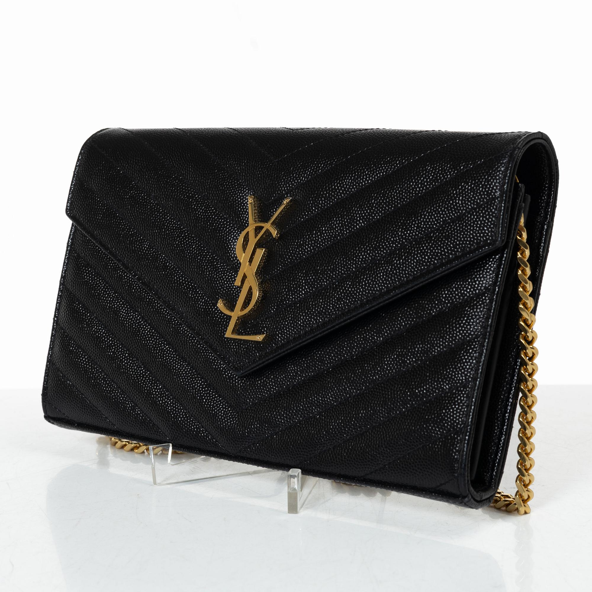 Yves Saint Laurent, väska/clutch, "Cassandre Envelope", 2018.