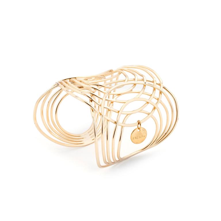 ESCADA, a golden bracelet.