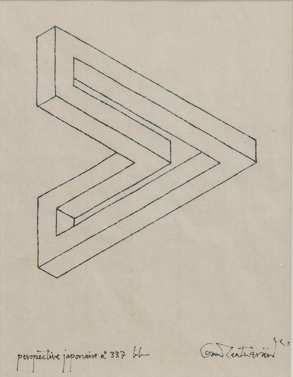 Oscar Reutersvärd, "Perspective japonaise no. 337".