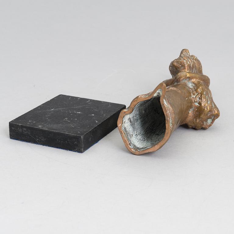MATTI HAUPT, sculpture, signed.