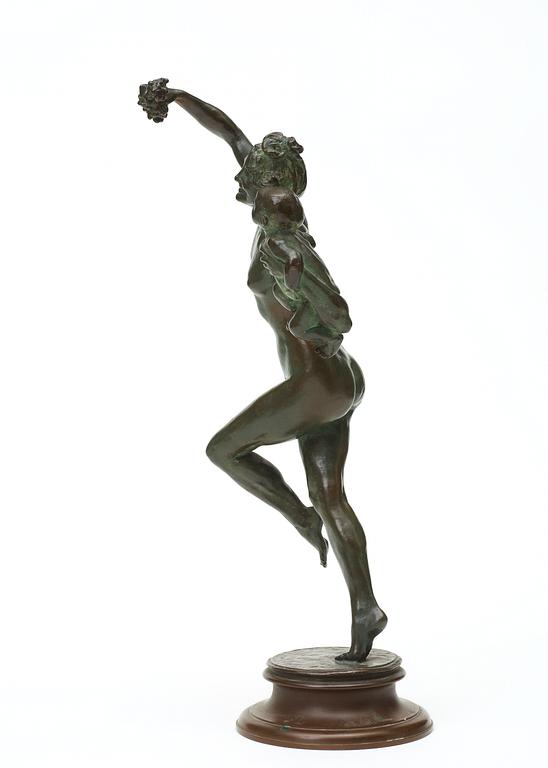 Frederick William MacMonnies, Bacchante and infant faun.