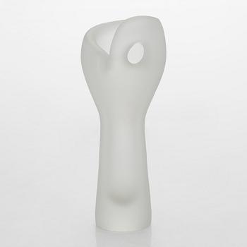 Timo Sarpaneva, maljakko, "Hiidennyrkki", signeerattu Timo Sarpaneva Iittala -56.