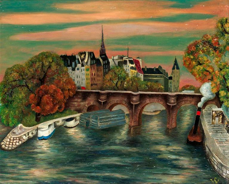 Sven Reinhold Westman, "Pont Neuf, Paris".