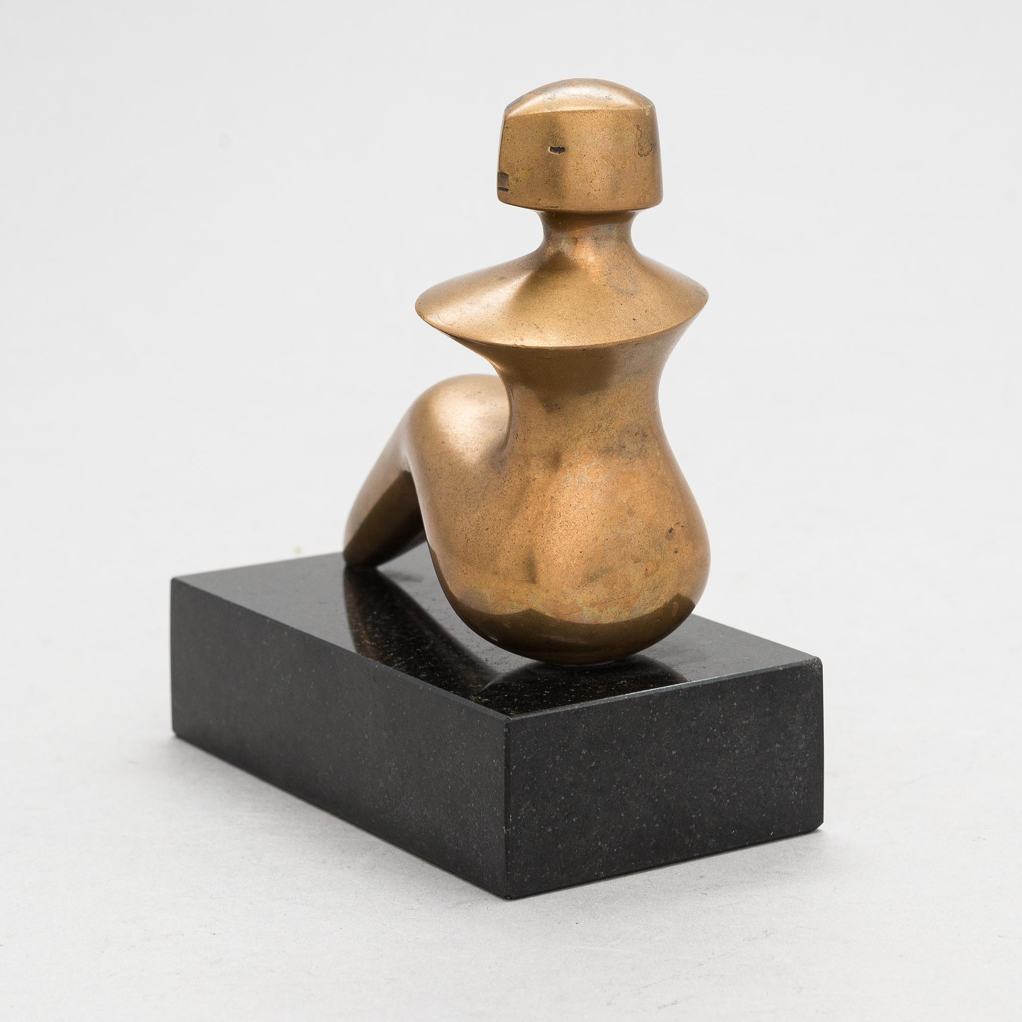 Björn Weckström, a bronze sculpture, signed and dated 1995, numbered 2/12.