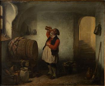 Unknown artist, 19th century, In the Wine Cellar.