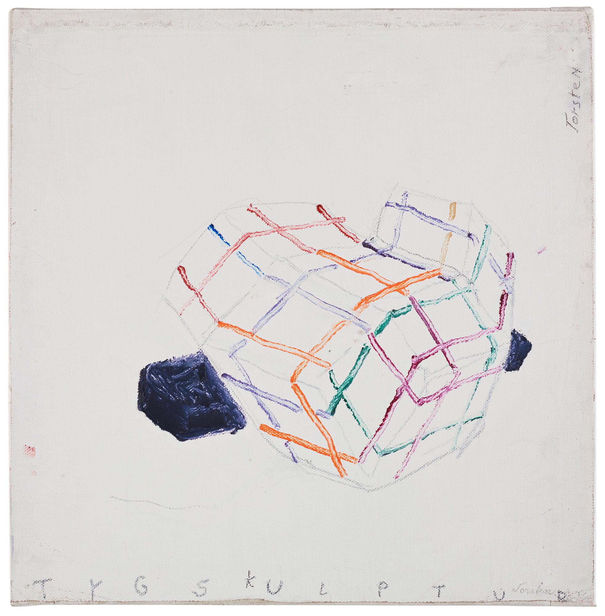 Torsten Andersson, 'Tygskulptur'.