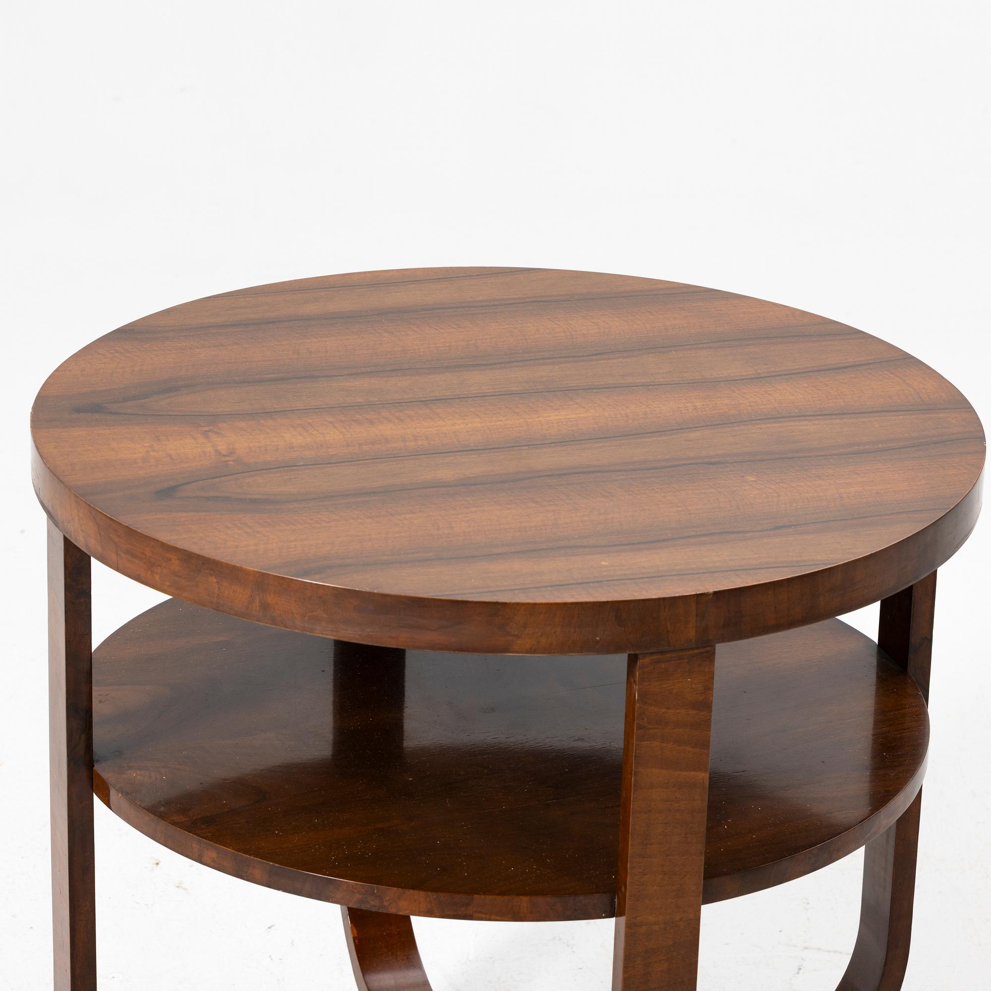 Coffee table/side table, Art Deco style, first half of the 20th century.