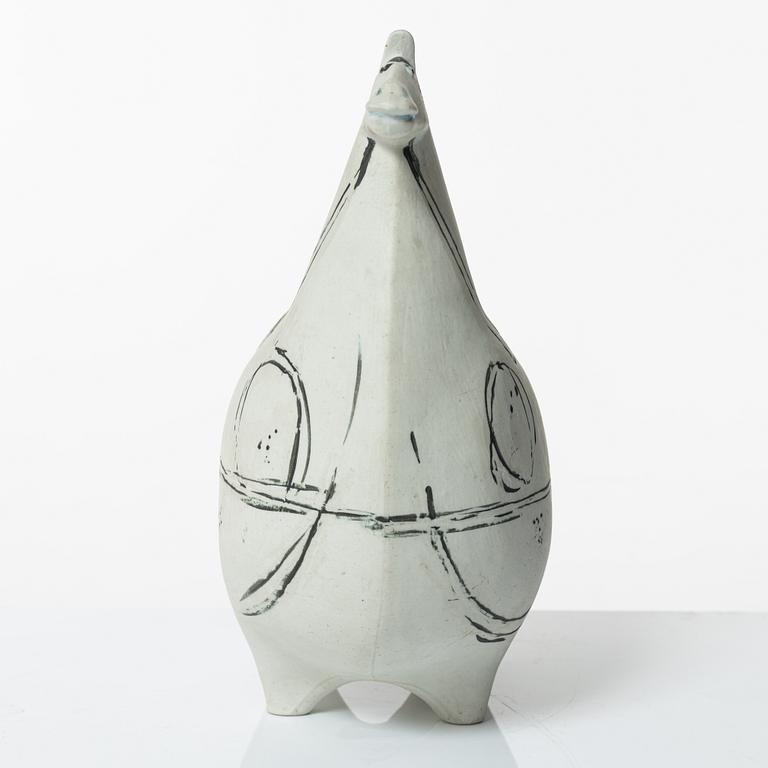 Stig Lindberg, figurin, stengods, "Springare", Gustavsbergs studio.