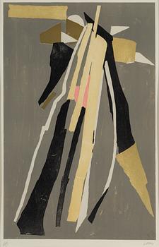 ANDRÉ LANSKOY,ANDRÉ LANSKOY, lithograph in color, signed and numbered XXXIII/L?.